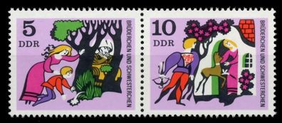 DDR Zusammendruck Nr WZd214 1546I postfrisch WAAGR PA X73CDEE