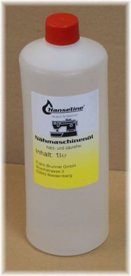 Spezial Öl für Nähmaschinen Grundpreis 9,5 Euro / Liter