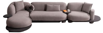 Luxuriöse L-Form Couch Designer Ecksofa Wohnzimmer Polstersofas