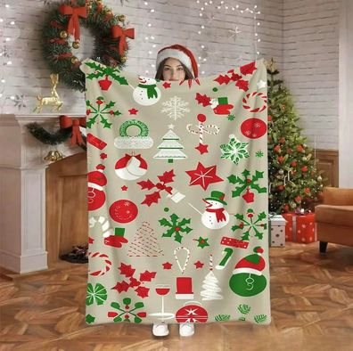 Weihnachten Decke 17 Unterzeichnete Sessldecke Sofadecke Tagesdecke Geschenk