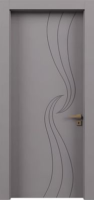 Exklusive Graue Innentür Designer Einzeltür Hochwertige Hoteltüren