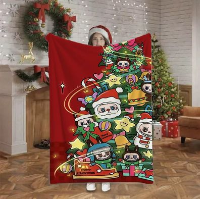 Weihnachten Decke 85 Unterzeichnete Sessldecke Sofadecke Tagesdecke Geschenk