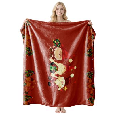 Weihnachten Decke 81 Unterzeichnete Sessldecke Sofadecke Tagesdecke Geschenk