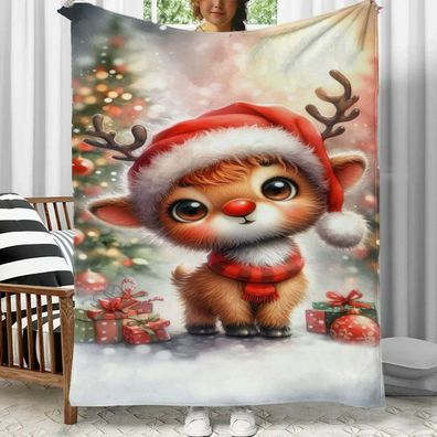 Weihnachten Decke 95 Unterzeichnete Sessldecke Sofadecke Tagesdecke Geschenk