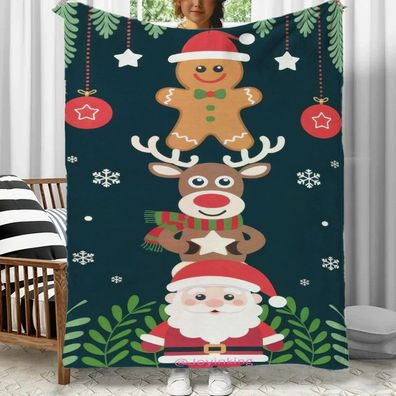 Weihnachten Decke 82 Unterzeichnete Sessldecke Sofadecke Tagesdecke Geschenk