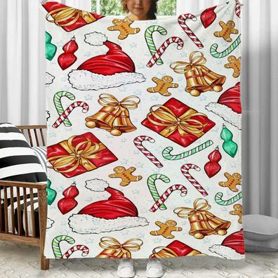 Weihnachten Decke 97 Unterzeichnete Sessldecke Sofadecke Tagesdecke Geschenk