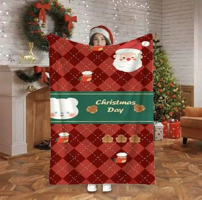 Weihnachten Decke 30 Unterzeichnete Sessldecke Sofadecke Tagesdecke Geschenk