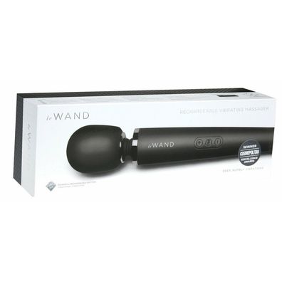 Le Wand Black rechargeable massager