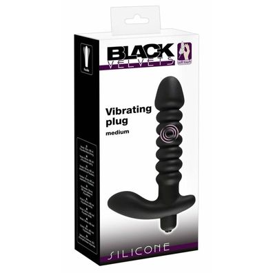 Black Velvets Vibr. Plug Mediu