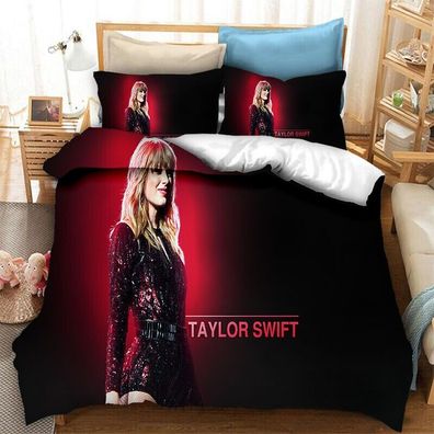 T Swift Besessen Bettwasche Set 01 Bettdeckenbezug135x200 Kissenbezuge80 * 80