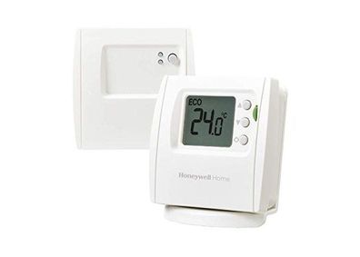 Honeywell Home Funk-Wandthermostat mit gut lesbarem LED-Display, energiesparend, Weiß