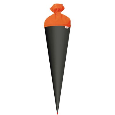 Roth Schultüte 70cm rund Basteltüte schwarz