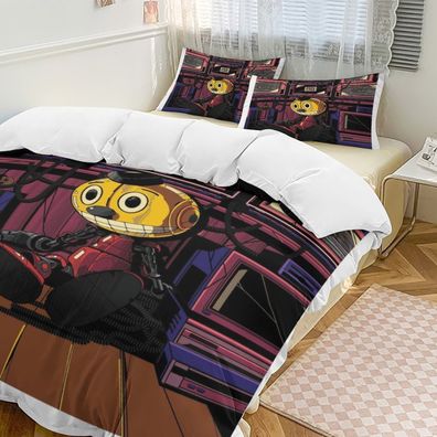 Anpassbar Bettwasche Set 13 Electric State Bettbezug135x200 Kissenbezuge-