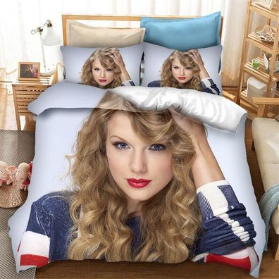 T Swift Besessen Bettwasche Set 14 Bettdeckenbezug135x200 Kissenbezuge80 * 80