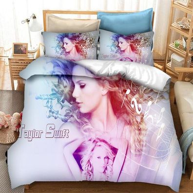 T Swift Besessen Bettwasche Set 03 Bettdeckenbezug135x200 Kissenbezuge80 * 80