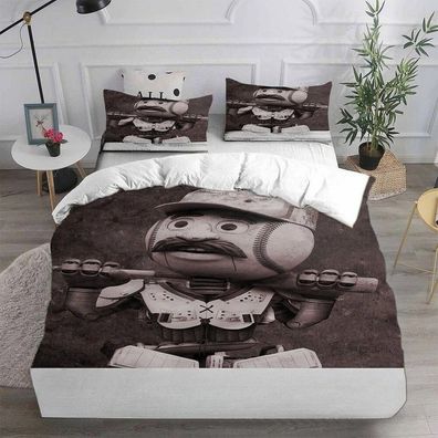 Anpassbar Bettwasche Set 10 Electric State Bettbezug135x200 Kissenbezuge-