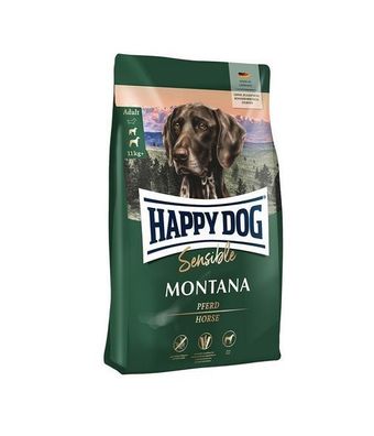 10 kg Happy Dog Sensible Montana Pferd Kartoffel Getreidefrei Hundefutter
