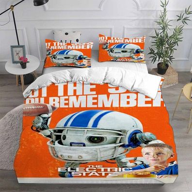 Anpassbar Bettwasche Set 05 Electric State Bettbezug135x200 Kissenbezuge-