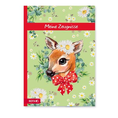 Roth Zeugnismappen mit Design Reh