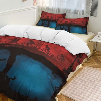 Hawkins the Upside Down Bettwasche Set 07 Name Hinzufugbar Bettdeckenbezug