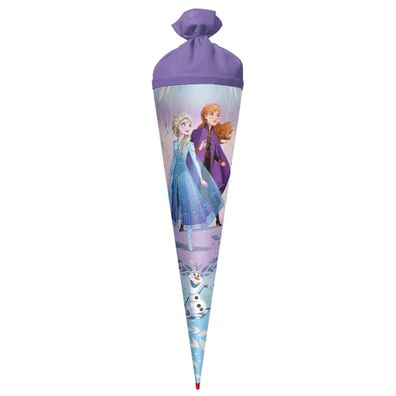 Roth Schultüte 70cm rund Disney Frozen Glitter