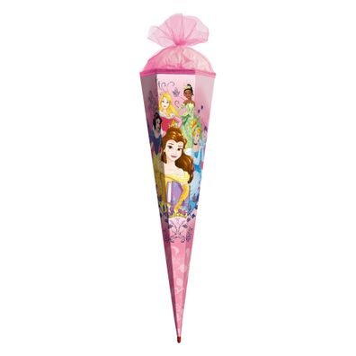 Roth Schultüte 85cm eckig Disney Princess Glitter