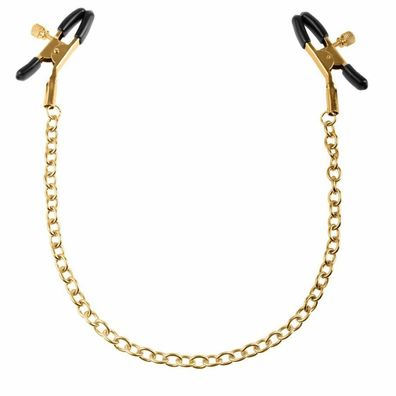 FFS Gold Chain Nipple Clamps