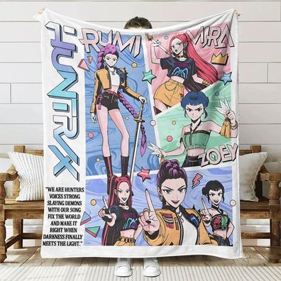 2D-Welt Manga Decke-57 Kuscheldecken (Name druckbar), fur Sesskissen|Sofa|Buro