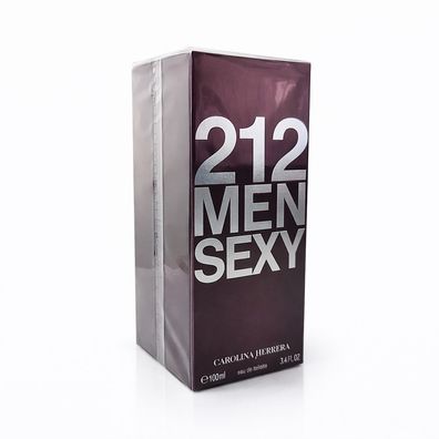 Carolina Herrera 212 Sexy Men Eau de Toilette für Herren - 100 ml Neu & Ovp