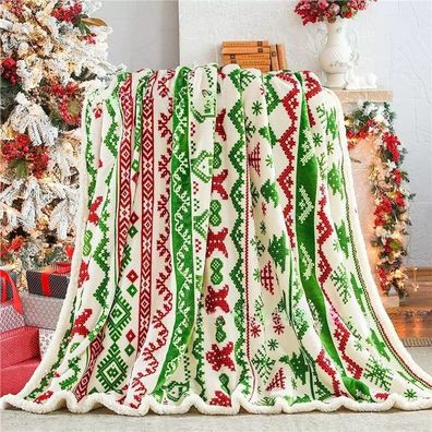 Weihnachts Xmasdecke 72 Kuscheldecken (Name druckbar), fur Sesskissen|Sofa|Alltag
