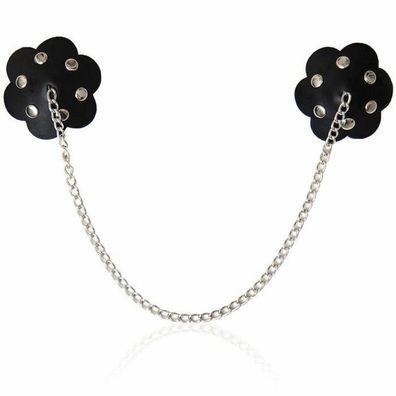 OHMAMA FETISH PETALS NIPPLE COVERS AND CHAIN