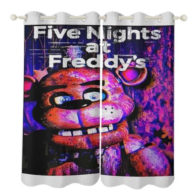 24-Five Nights at Freddy"s Vorhange Individuelle Mabanfertigung Dekovorhang Osen