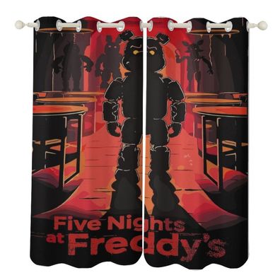 01-Five Nights at Freddy"s Vorhange Individuelle Mabanfertigung Dekovorhang Osen