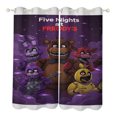 18-Five Nights at Freddy"s Vorhange Individuelle Mabanfertigung Dekovorhang Osen