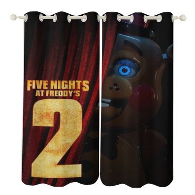 07-Five Nights at Freddy"s Vorhange Individuelle Mabanfertigung Dekovorhang Osen