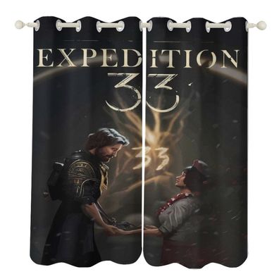 Clair Obscur Expedition33 Vorhange Individuelle Mabanfertigung -67- Dekovorhang