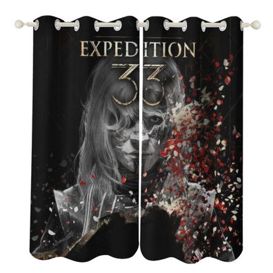 Clair Obscur Expedition33 Vorhange Individuelle Mabanfertigung -16- Dekovorhang