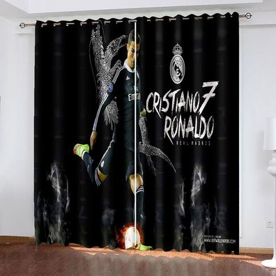 01 Fubball Vorhange Individuelle Mabanfertigung Dekovorhang Osen UV-Schutz