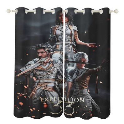 Clair Obscur Expedition33 Vorhange Individuelle Mabanfertigung -42- Dekovorhang