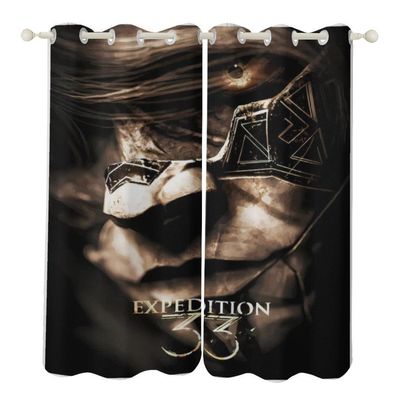 Clair Obscur Expedition33 Vorhange Individuelle Mabanfertigung -25- Dekovorhang