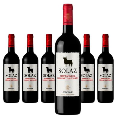 6 x Osborne Solaz Tempranillo & Cabernet Sauvignon – 2024