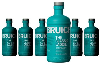 6 x Bruichladdich Classic Laddie 10 Years Old Single Malt Scotch Whisky