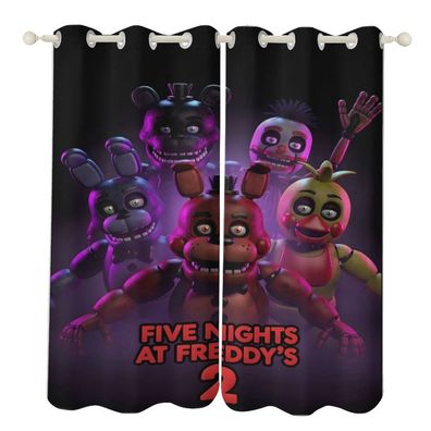 40-Five Nights at Freddy"s Vorhange Individuelle Mabanfertigung Dekovorhang Osen