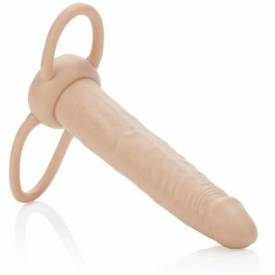 Accommodator Doppeleindringer - ebenholz - Anschnalldildo