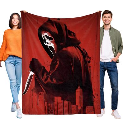 Scream Decke Tagesdecke Kuscheldecke Kinderbettwasche Mehrere Groben