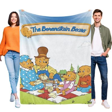 Berenstain Bears Decke Tagesdecke Kuscheldecke Kinderbettwasche fur Bett