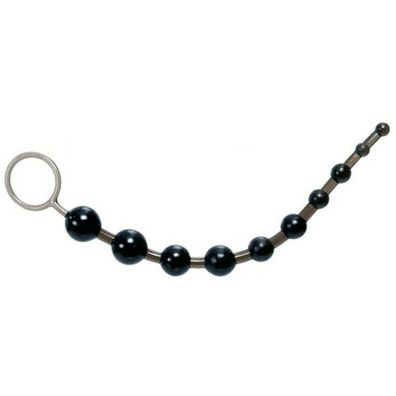 X-10 Beads - Analkugeln - schwarz