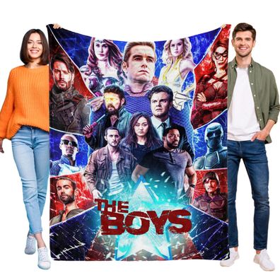 The Boys Decke Tagesdecke Kuscheldecke Kinderbettwasche Mehrere Groben