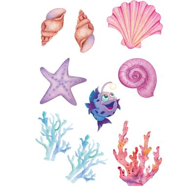 Roth Bügeldekoration Magische See Bügeltransfer Motive