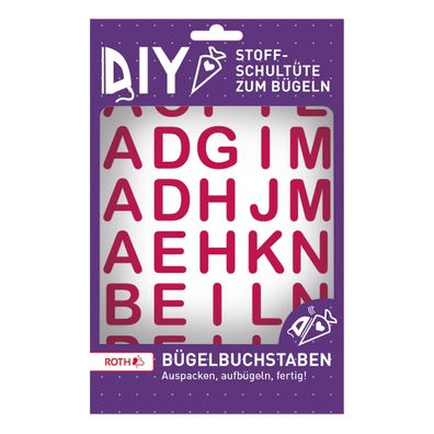 Roth Bügelbuchstaben Pretty Colour